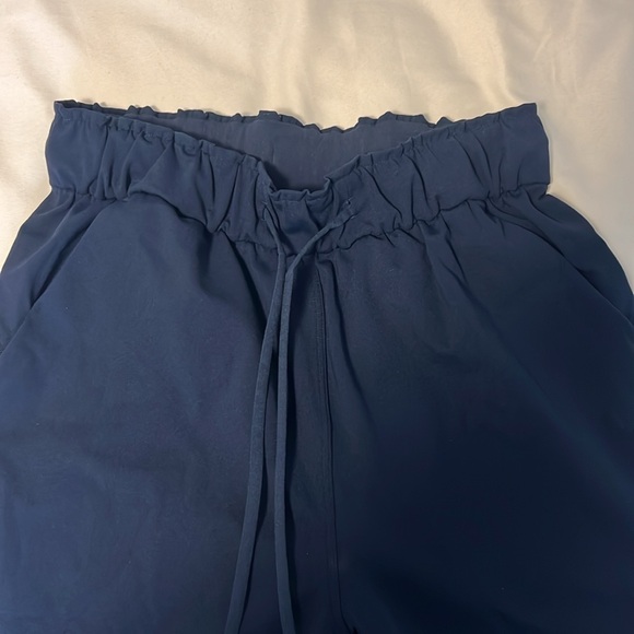 Lululemon stretch high rise pant (7/8 length), size 4 in navy blue - Picture 3 of 5